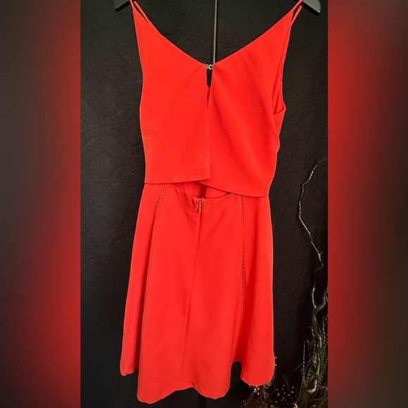 Adelyn Rae Vibrant Red Mini Dress - Picture 5 of 6